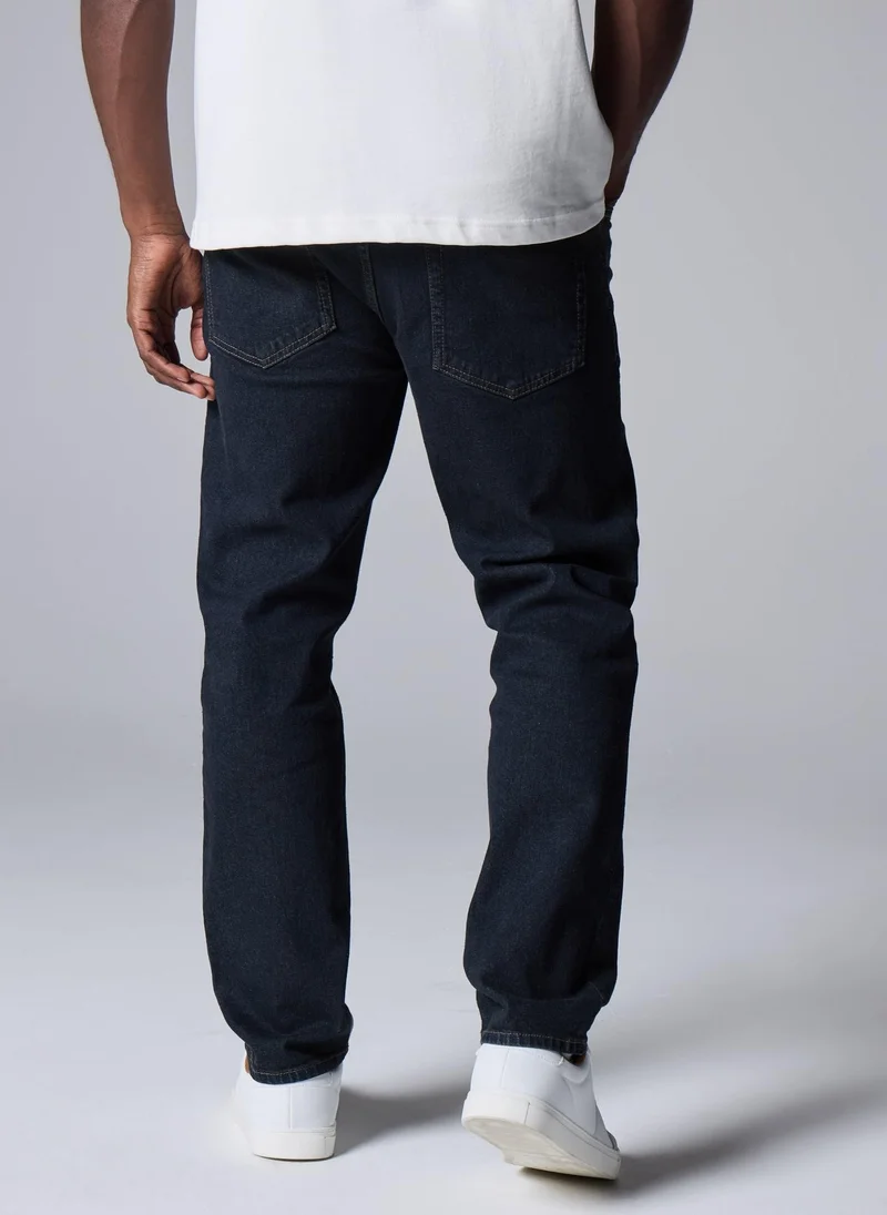 Matalan  Dark Denim Slim Fit Jeans Regular for Men | Best Price UAE